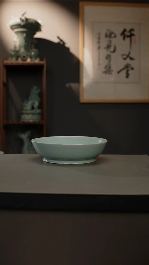 【闪购商品】杯仿古釉原矿 圆洗 微瑕