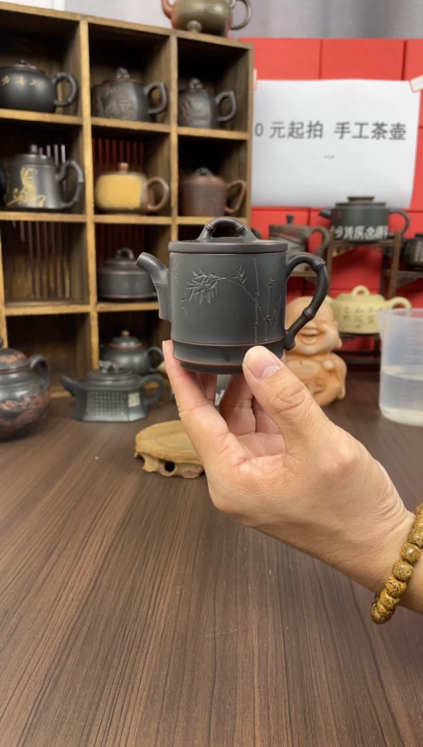 虎**兄手工坭兴陶茶壶（庞）