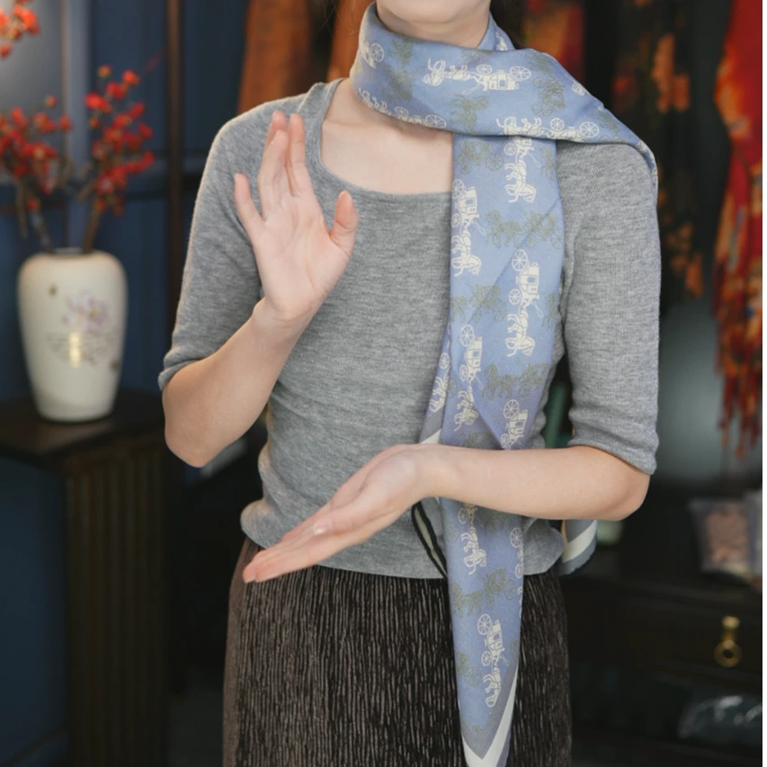 帝妃丝绸【】新款110丝毛桑蚕丝真丝丝巾