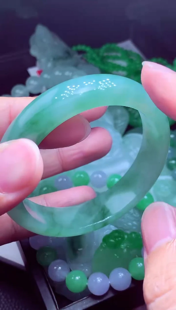 未镶嵌定制翡翠弦*#翡翠毛货定制