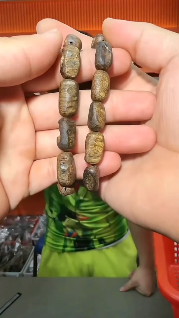 沉香手串14号单圈瘤疤10g1.0多样性发一