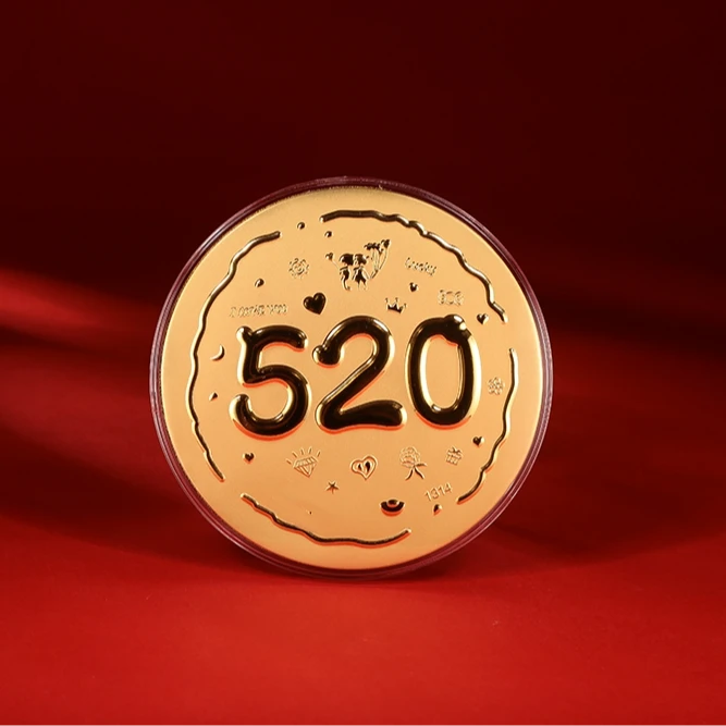 含金工艺品【巧儿专属】金卡祝福系列手机贴摆件 含金工艺品