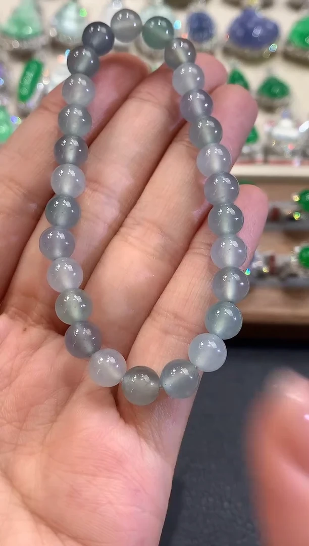 未镶嵌手串翡翠a134