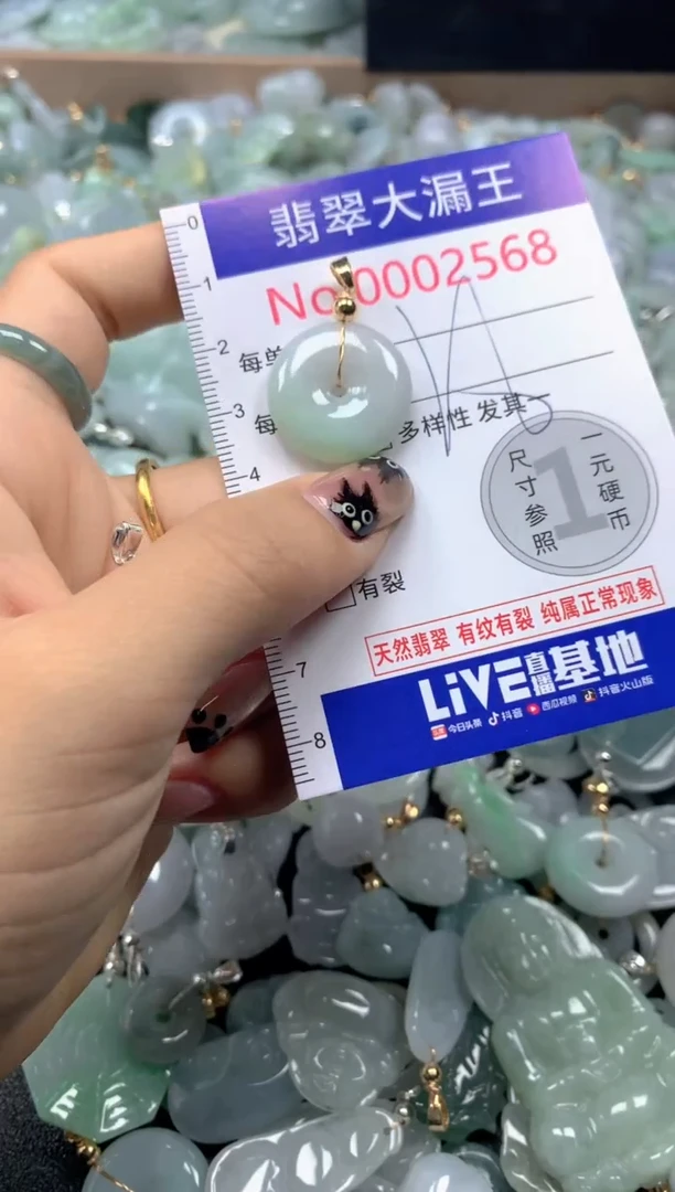 颈饰未镶嵌翡翠2568