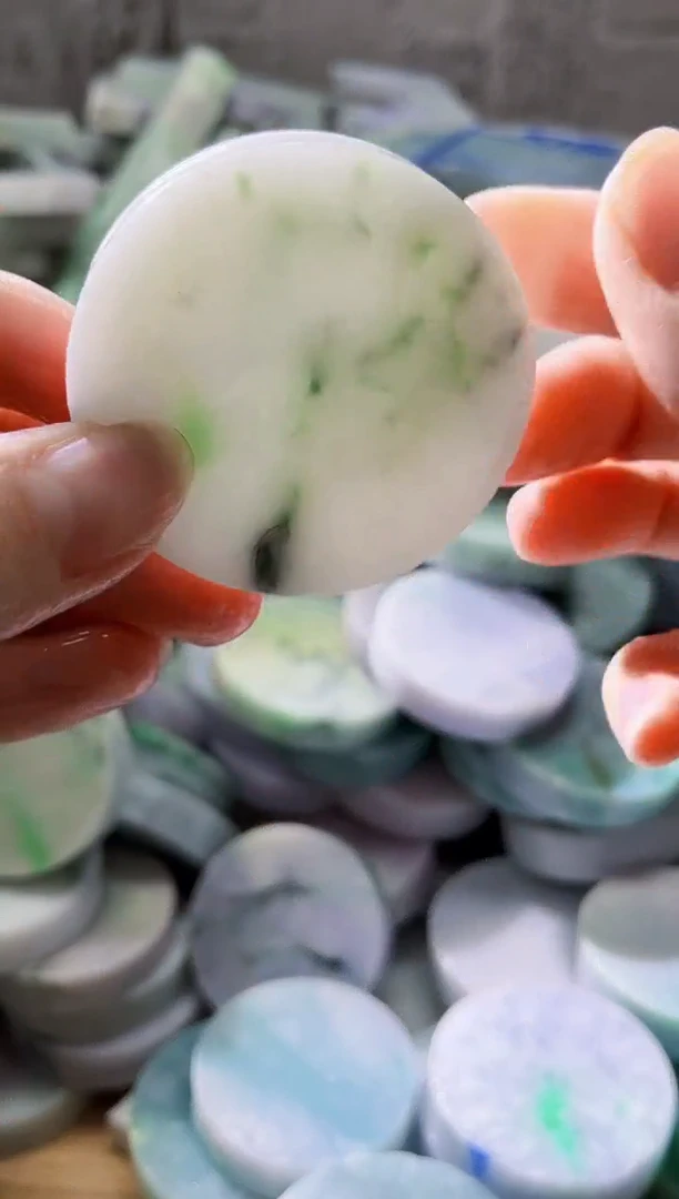 裸石翡翠天然翡翠A货玉 南 985