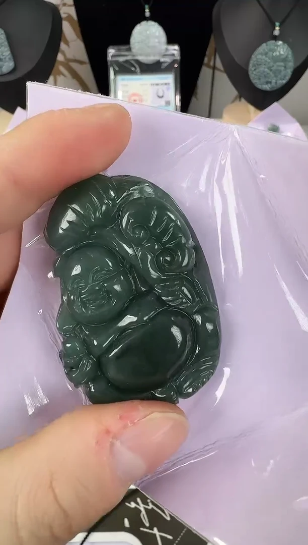 吊坠(不含链)未镶嵌翡翠翡翠吊坠