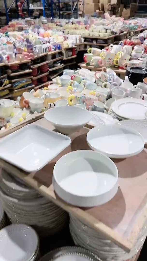 【闪购商品】瓷片4件套微瑕 凑满20元包邮