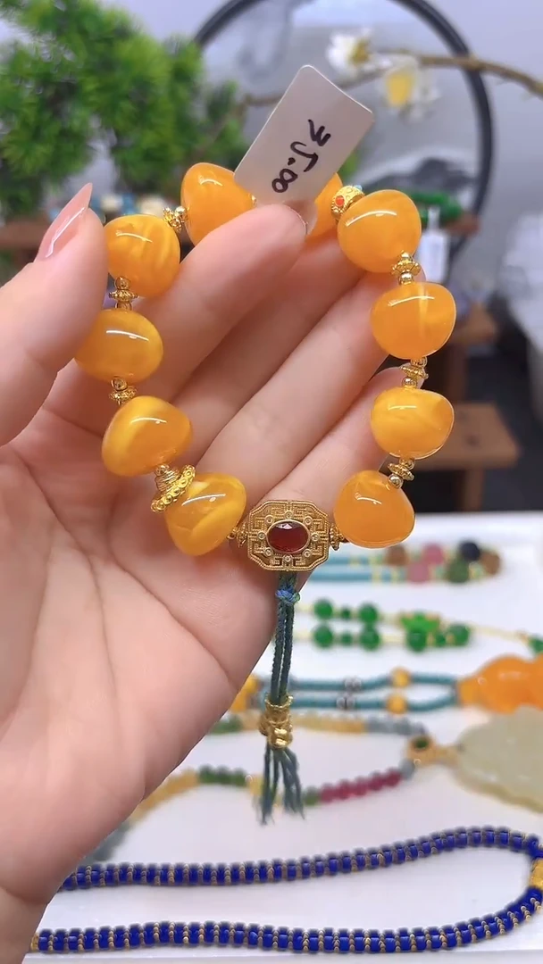 手链蜜蜡未镶嵌S721