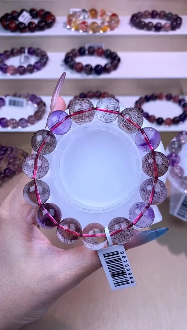 未镶嵌手串水晶仙女超七14m+