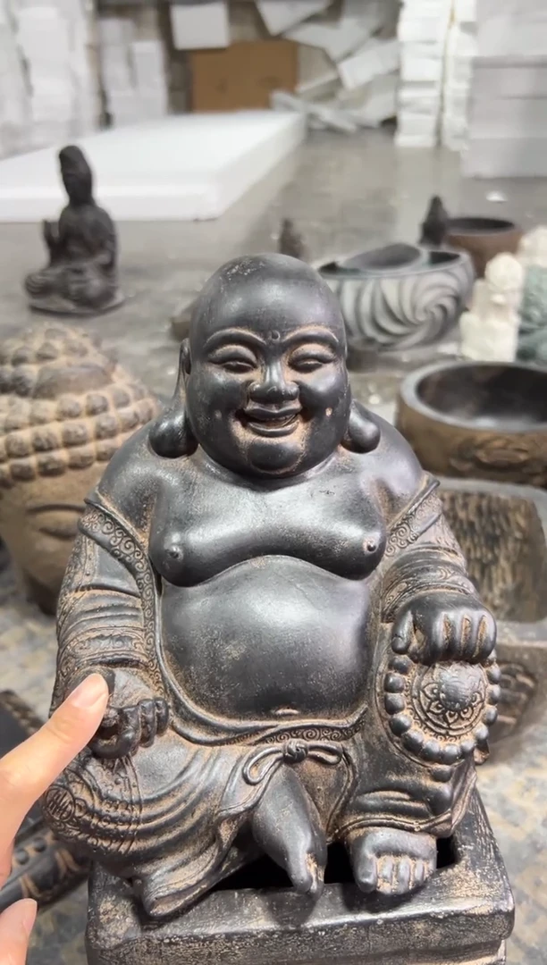 陶土【火山泥】大肚佛