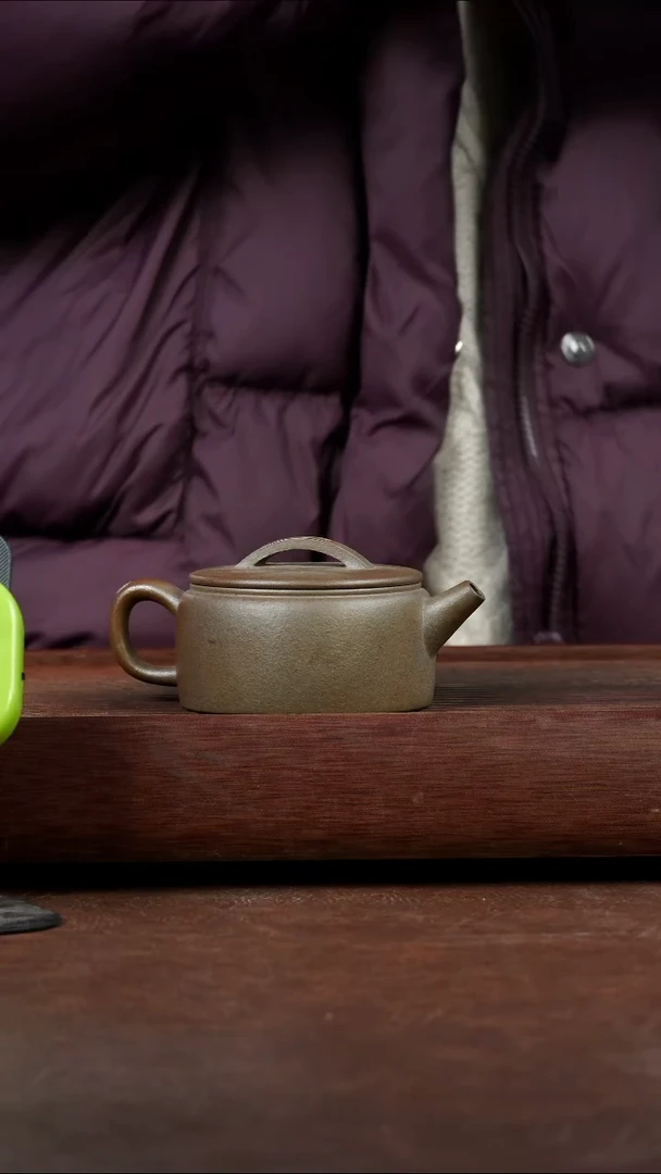 茶壶紫砂孙*峰青降柴烧汉瓦225CC