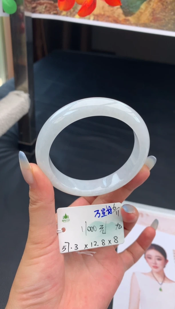 未镶嵌手镯翡翠翡翠自带#送人#，假一赔三