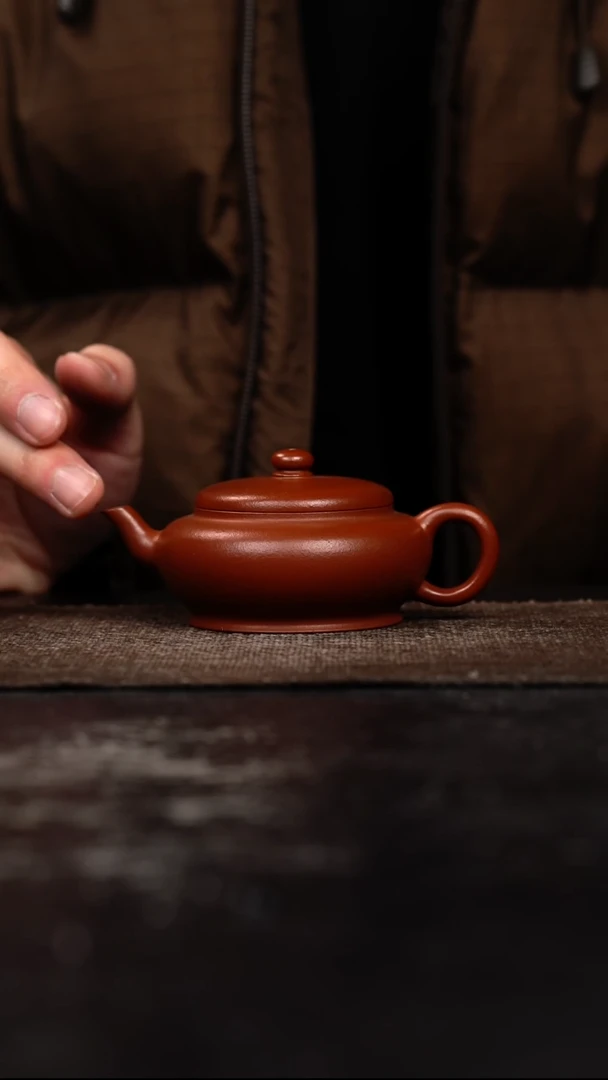 茶壶紫砂原矿手工壶75CC