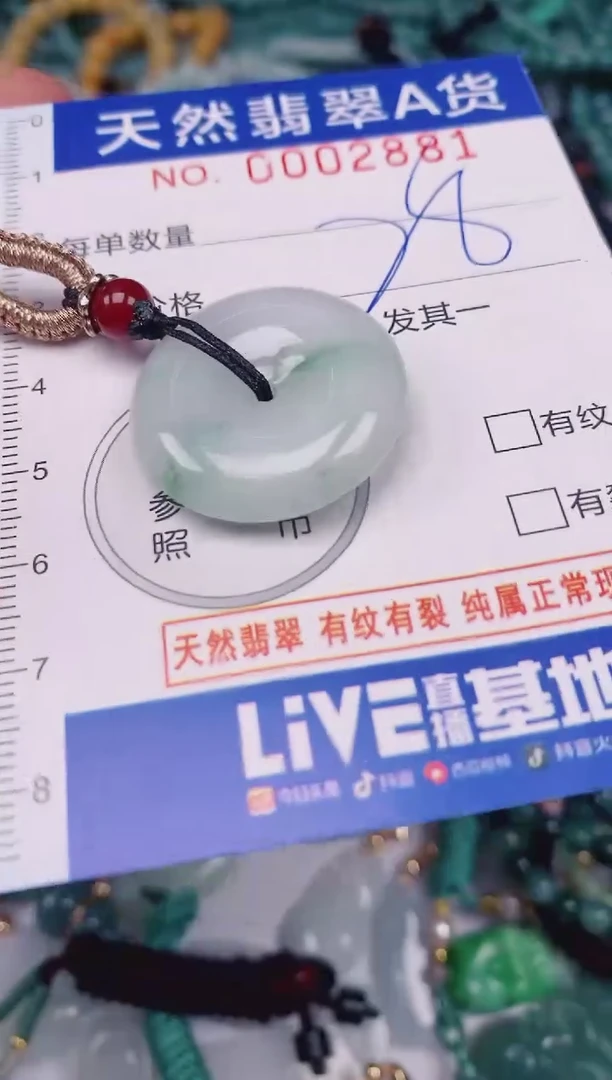 颈饰未镶嵌翡翠00002881
