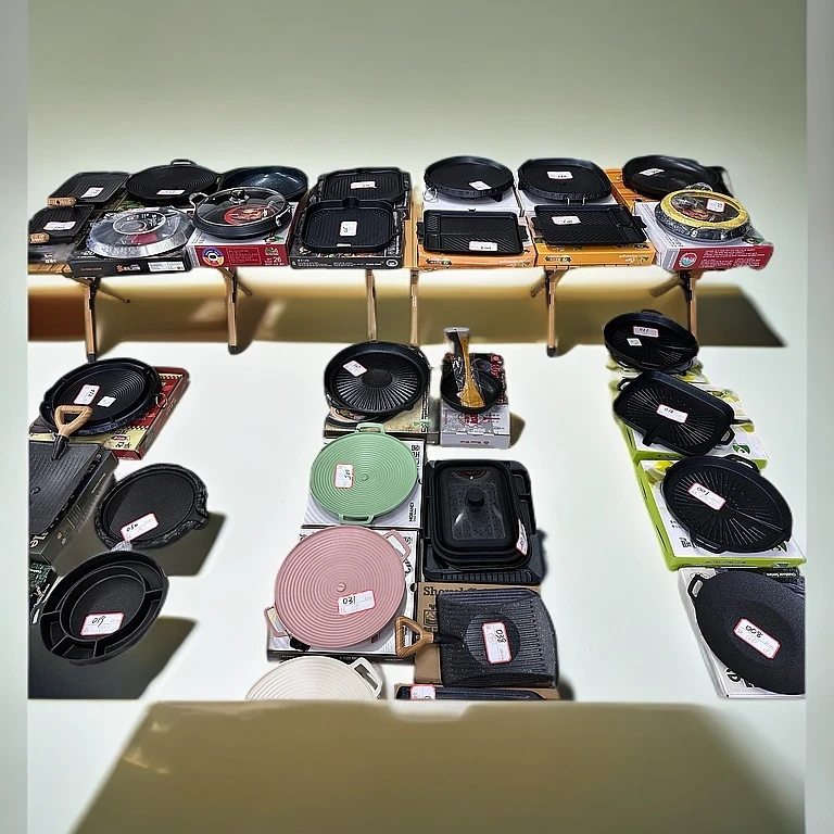 FLYING COOK麦饭石不粘煎盘烤肉盘韩式户外卡式炉 家用商用烧烤盘