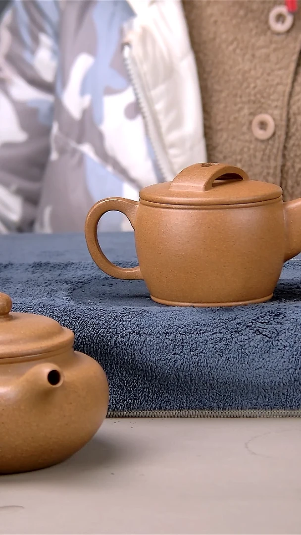 【闪购商品】清水泥茶壶170/180汉娃 梨皮黄段