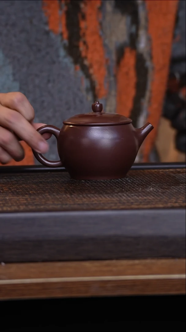 茶壶紫砂宜兴手工原矿紫砂壶001
