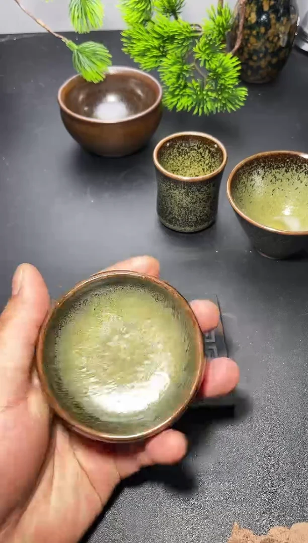 茶盏95叶紫建盏