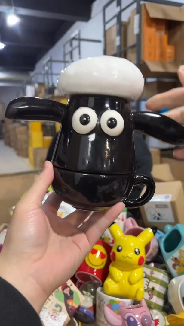 【闪购商品】杯原盒小羊肖恩茶壶