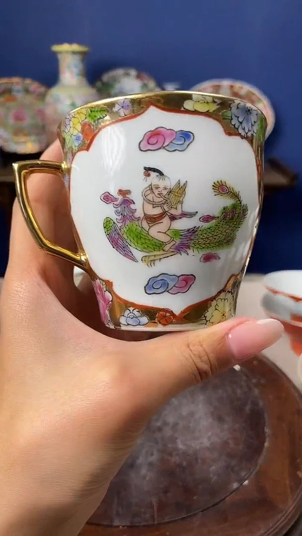 其他微瑕景德镇窑厂瓷摆件单件