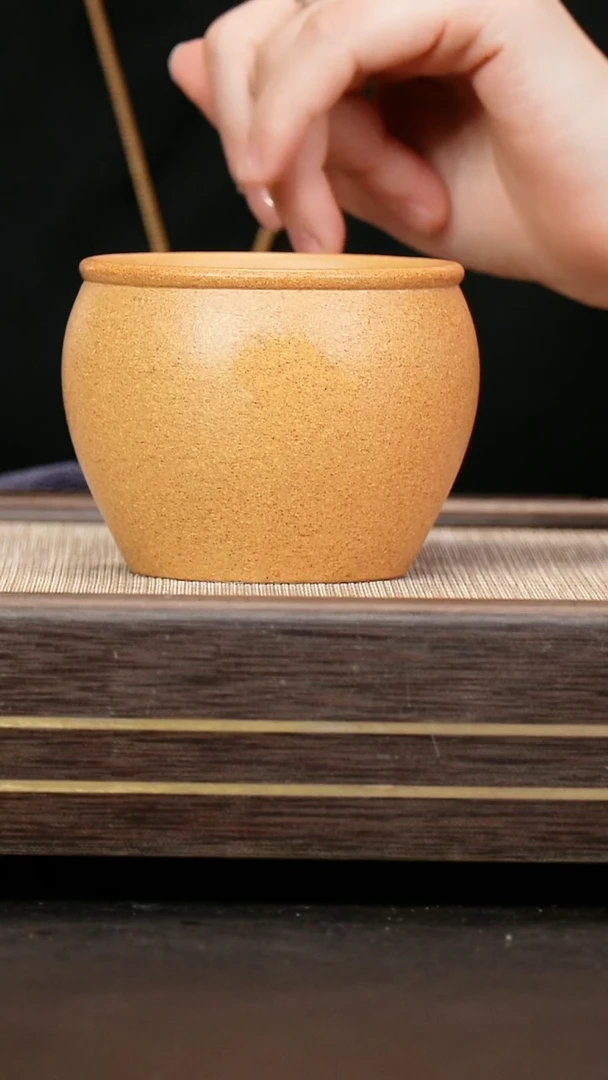 茶壶紫砂老宕口  风水缸杯
