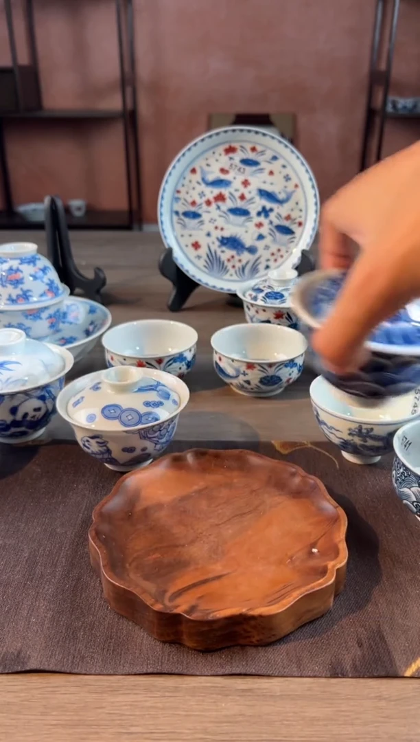 摆件假**、景德镇手工手绘陶瓷