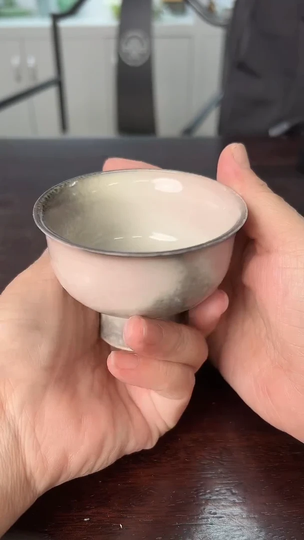 龙泉云间青瓷小米茶器