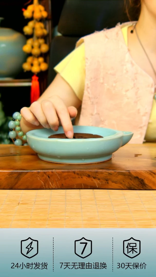 天青色干泡台壶承不完美