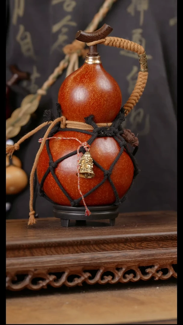 265号精品天然大漆酒葫芦一物一拍~