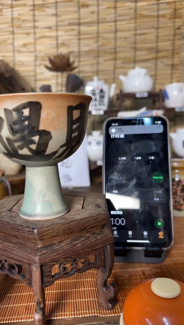 【闪购商品】杯音陶诗墨家原创手绘瓷器