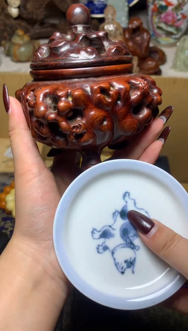 紫砂盖碗瓷器默认微瑕瓷器
