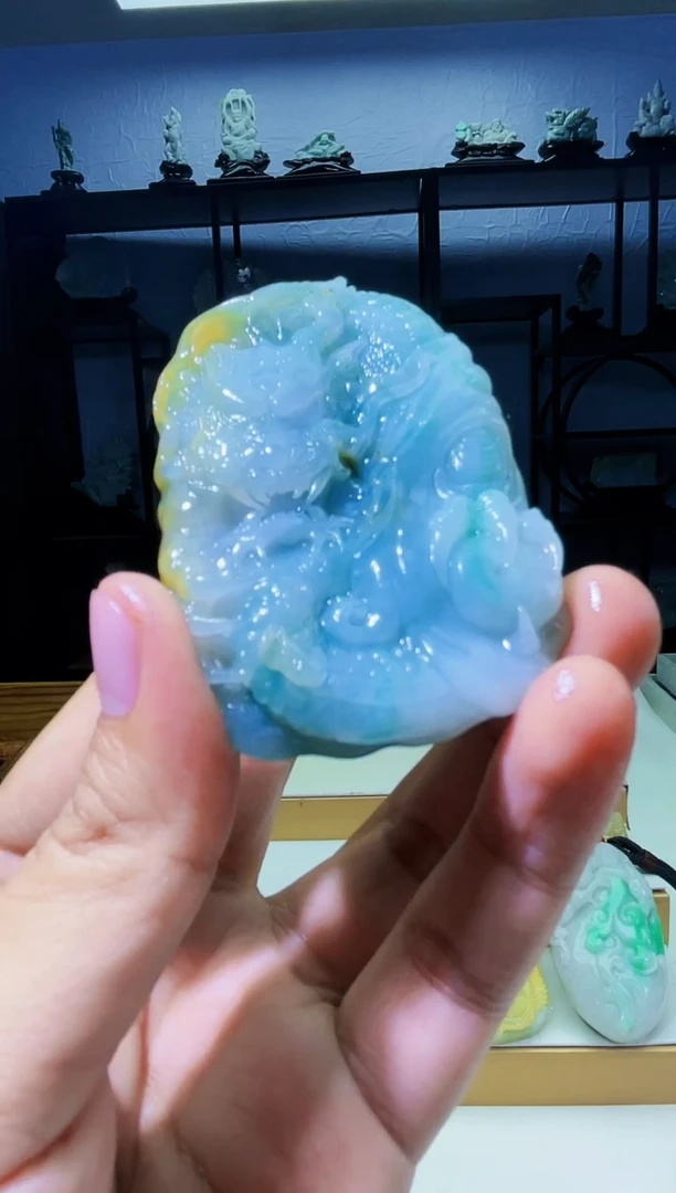 【闪购商品】定制翡翠未镶嵌毛货03070046