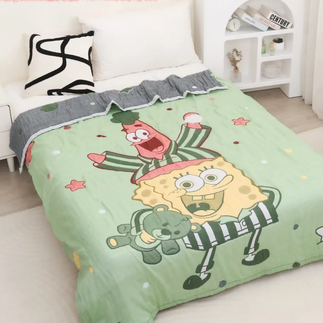 TuLa（欢乐伙伴）150*200纯棉亲肤单人可爱柔软泡芙被