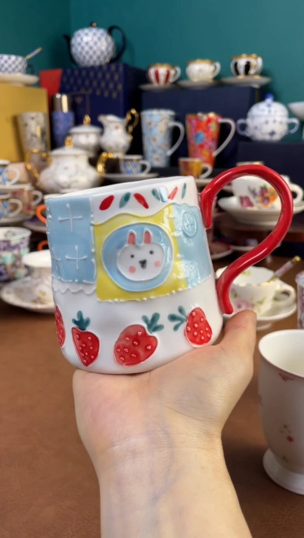 高端礼品XD-1059-001b 补丁杯（草莓）