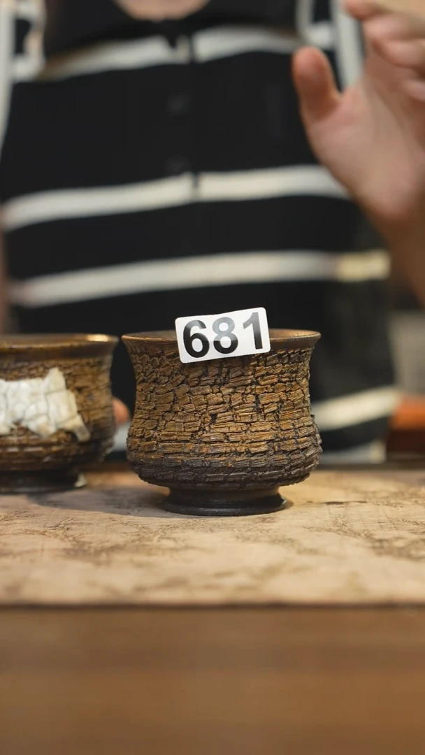 燕***）陶瓷茶器茶具主人杯681微瑕
