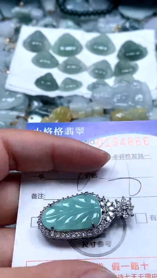 【闪购商品】翡翠颈饰未镶嵌闪购商品0194866