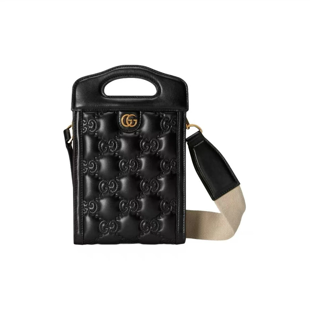 95新 GUCCI/古驰  安洁利严选托特包/yh011197