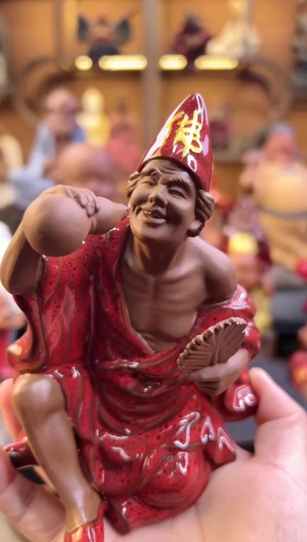 紫砂茶宠器闵紫砂茶宠摆件