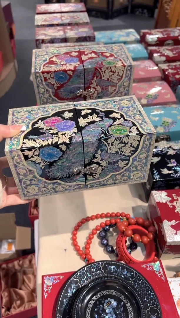 【闪购商品】对开·弘贝雅螺钿漆器文化馆