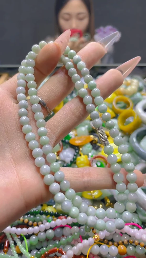 颈饰未镶嵌翡翠5MM