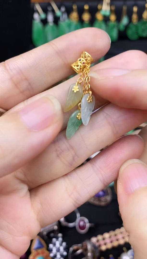 颈饰未镶嵌翡翠翡翠吊坠
