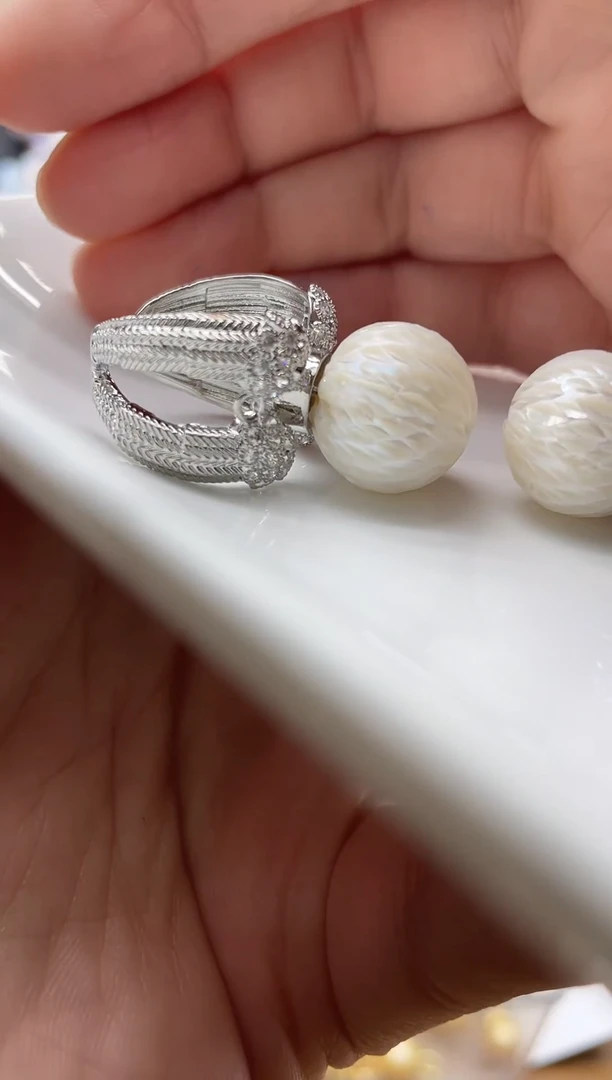 未镶嵌原创设计淡水珍珠2