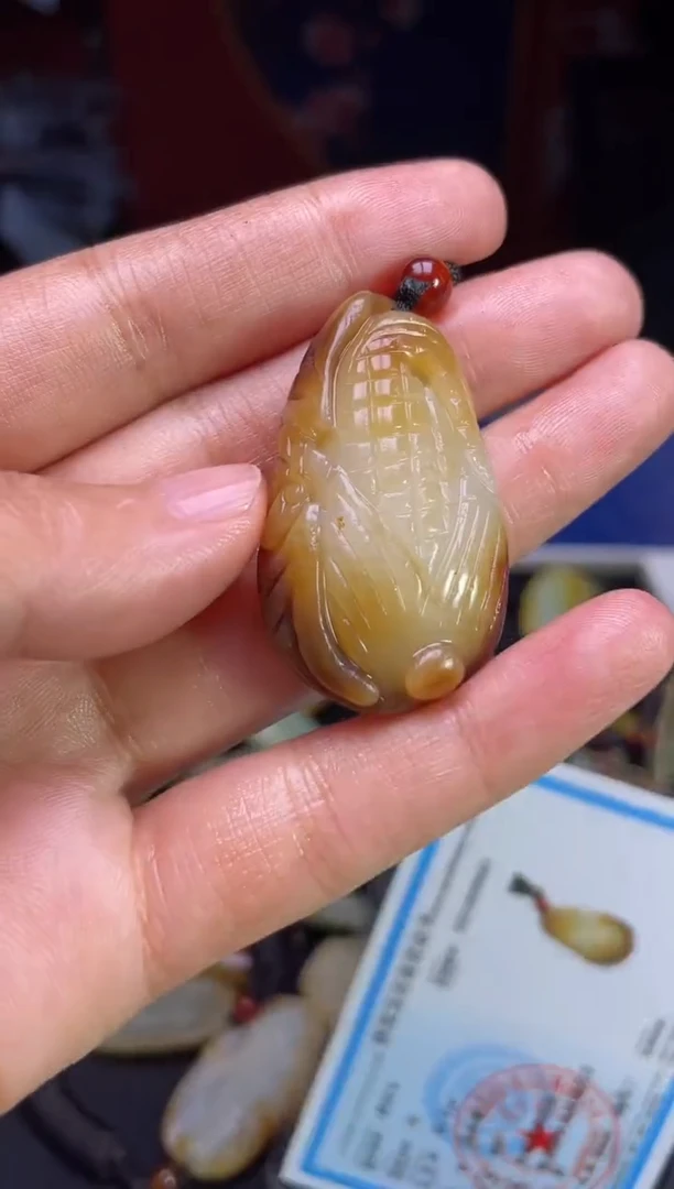 颈饰未镶嵌和田玉123