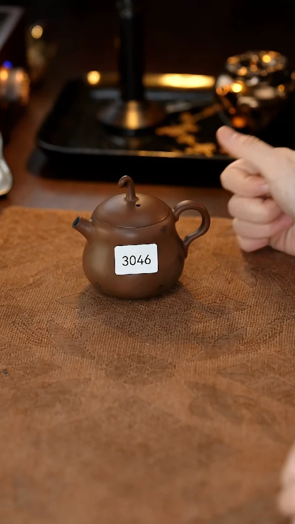 【闪购商品】雲梦茶器紫陶小壶3046