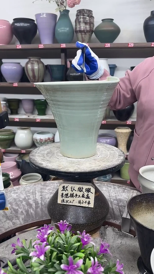 12-4-高22口25瑕-花盆