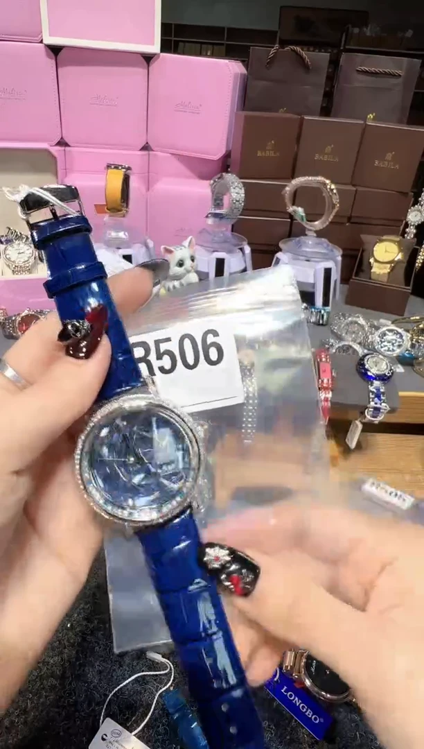 石英机芯不锈钢不锈钢直播定闪专用