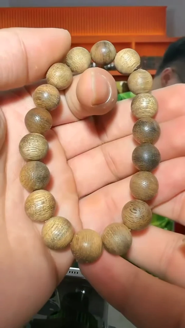 沉香手串107号单圈尖峰岭多样性发一