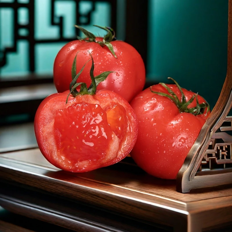 【顺丰发】西域美农正宗沙瓤普罗旺斯西红柿蔬菜现摘自然熟生吃