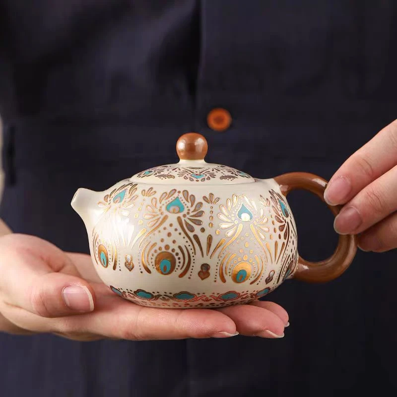 珠光宝气家用西施泡茶壶茶具套装