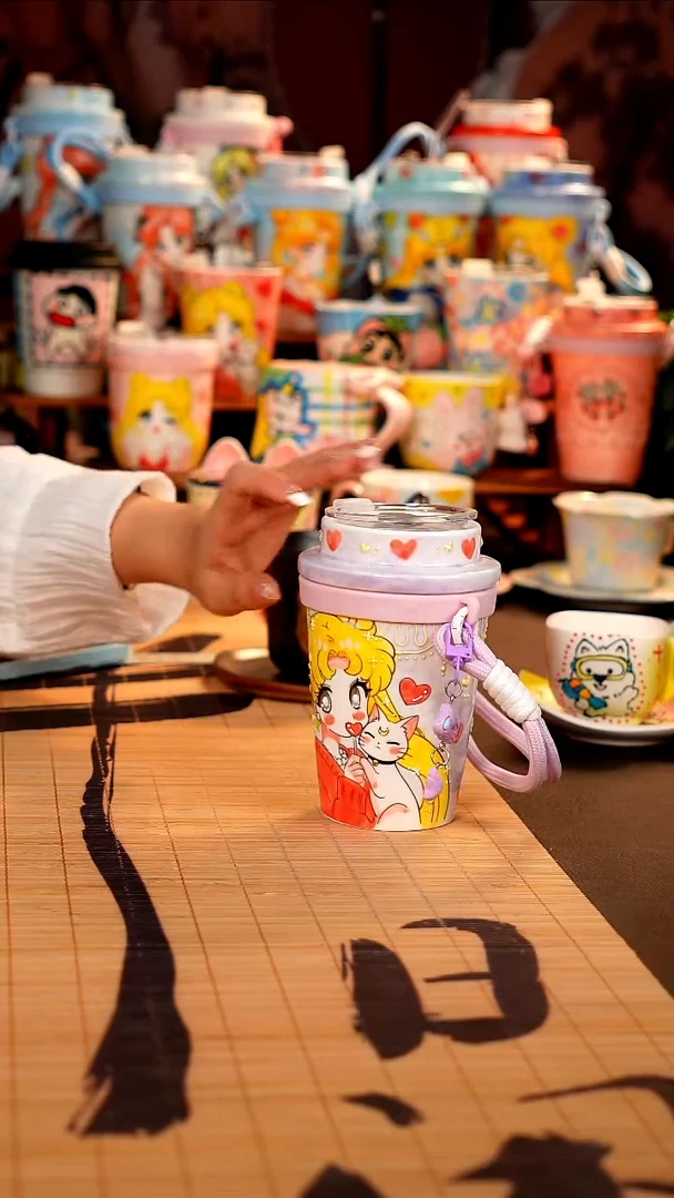 瓷韵手作景德镇全手工杯杯